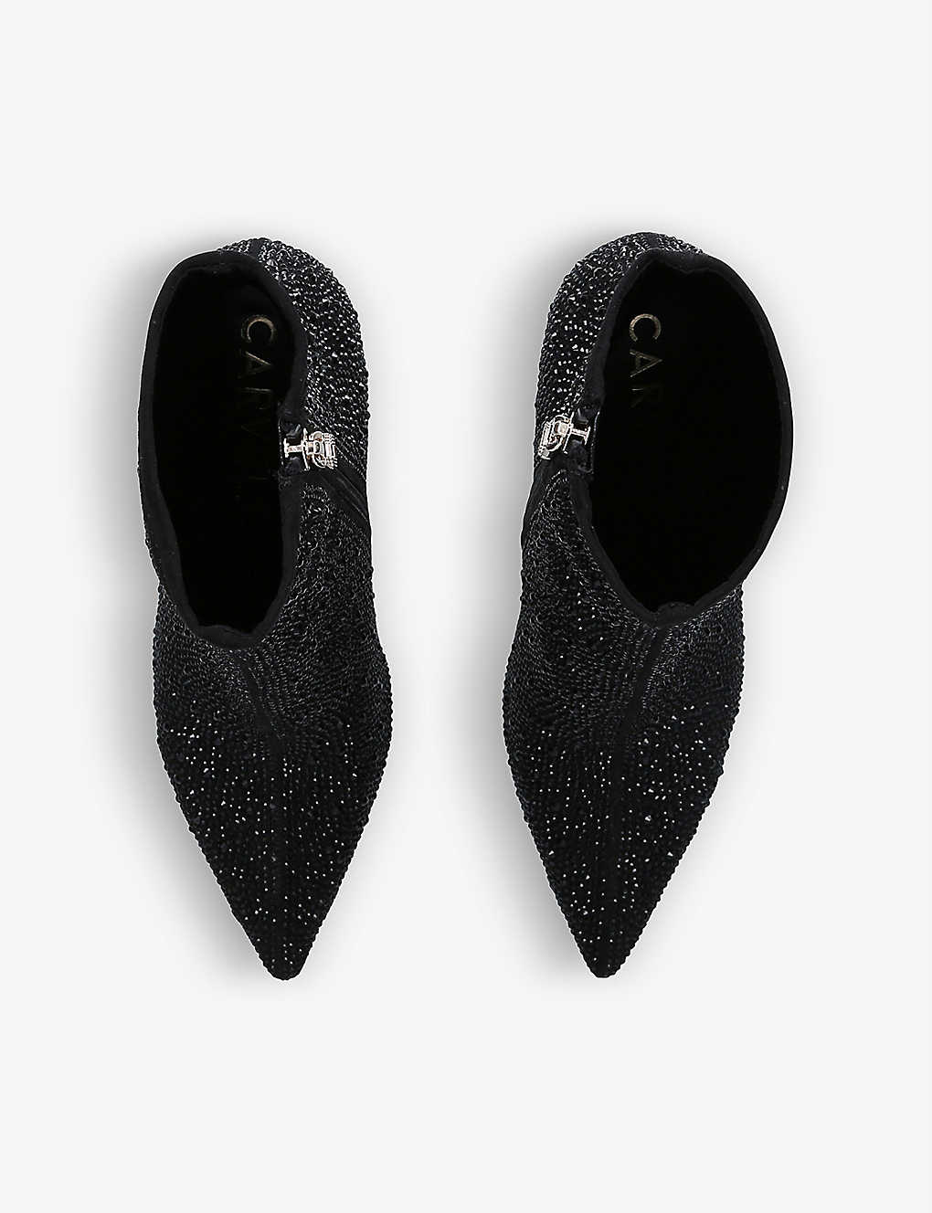 SALES - CARVELA Lovebird jewel-embellished woven court shoes | 2022 new ...